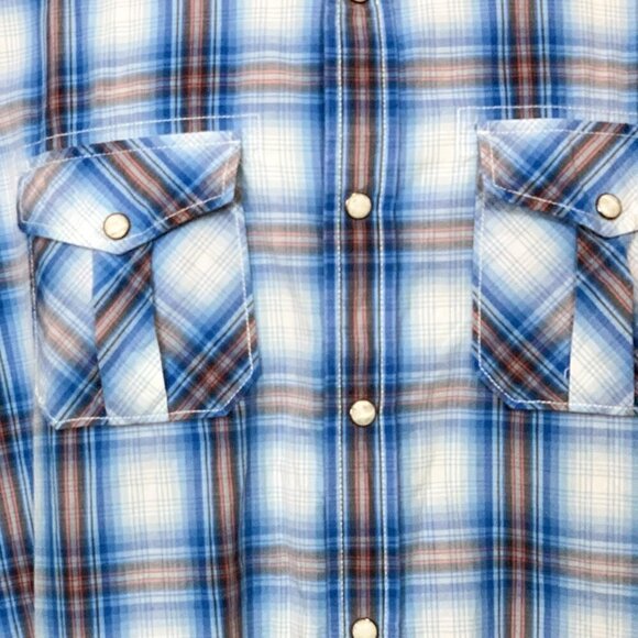 ❤️ American Eagle Outfitters Vintage Fit Plaid Shirt - Picture 3 of 4